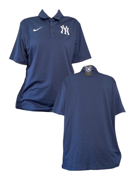 Nike Other - Nike Yankees Navy Blue Polo Shirt